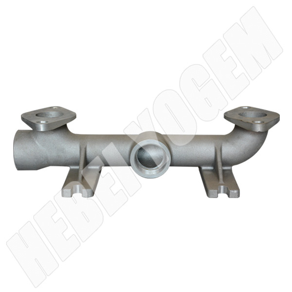 Gas distributing pipe